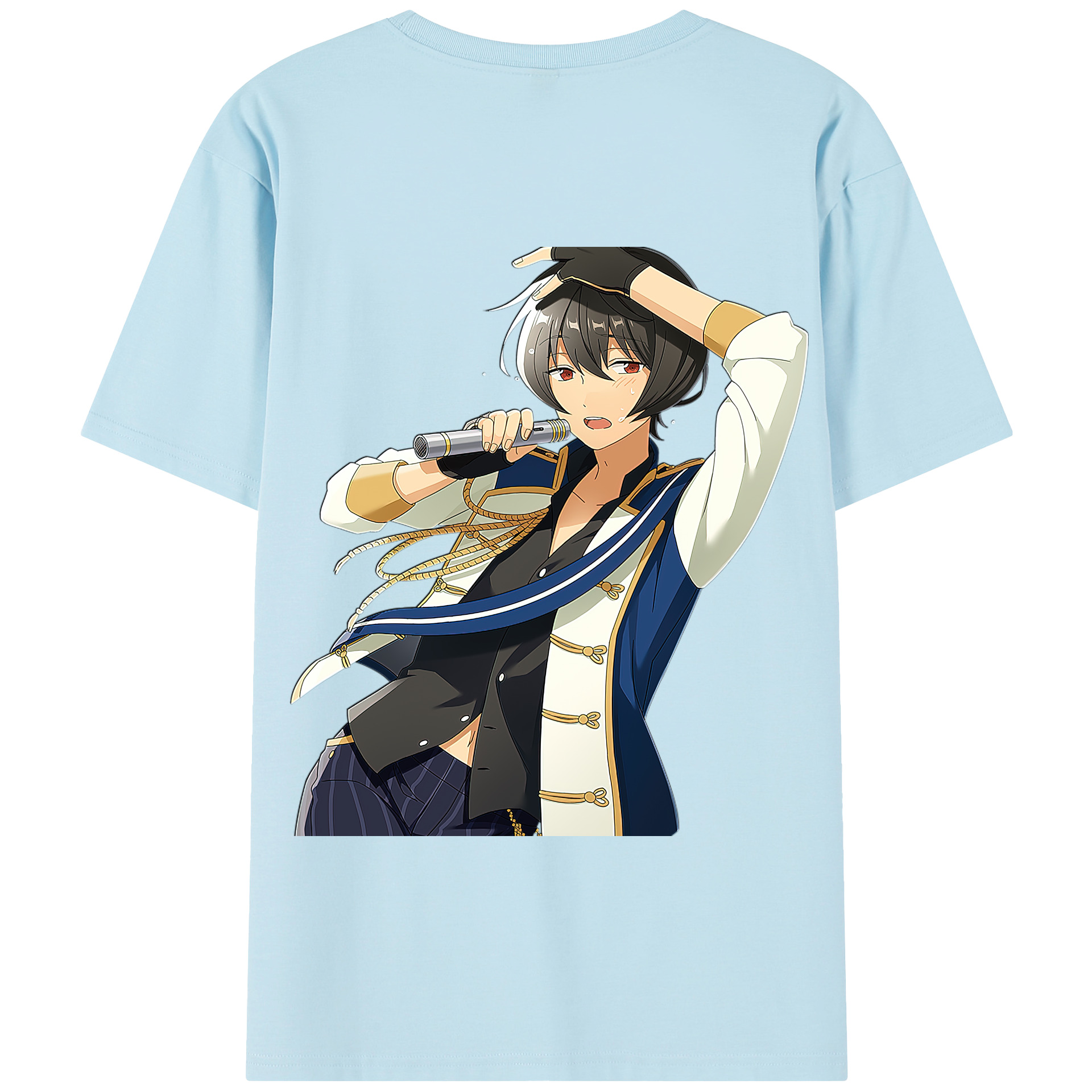 （画像用） あんさんぶるスターズ! Ensemble Stars 綿100％半袖Tシャツ（背面プリント）